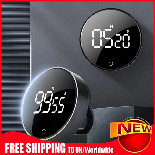 LED Digital Cooking Remind Alarm Clock USB Rechargeable Magnetic Kitchen Tools