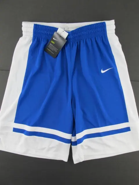 Nike NEW Dry Team Elite Dri-Fit Mens M Blue Training Basketball Shorts AV2150
