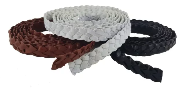 Flat Braided Leather cord
