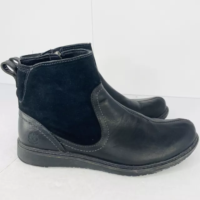 Timberland Ashdale  Ankle Boots Waterproof Women 9.5 Winter Shoes Black 8629A