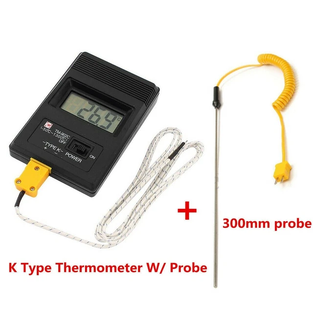 Sonda Termometro Digitale TM-902C - Termocoppia Per Misurazioni Di Temperatura