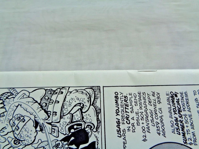 Zell Sworddancer No. 1 July 1986 Thoughts & Images First Printing VF/NM (9.0) 6