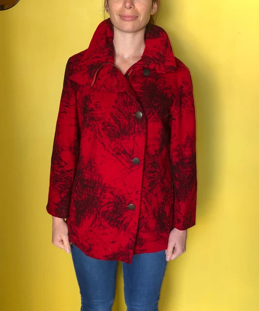 Veste Style Tyrolien En Laine & Cachemire - Taille M, Occasion Très Bon état