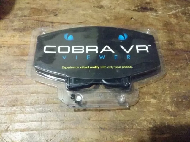 Cobra VR Virtual Reality Viewer by Handstands - Works W/Google Cardboard  Apps