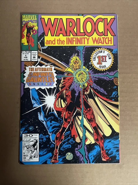 Warlock And The Infinity Watch #1 First Print Marvel Comics (1992) Gauntlet