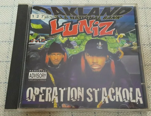 Luniz ‎– Operazione Stackola CD UK/UE 1995