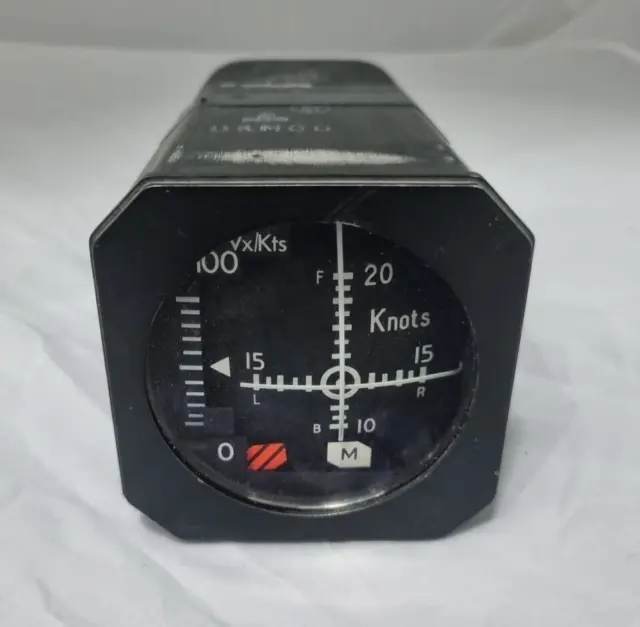 Aircraft Hover Meter Indicator Gauge 9306D28WM ex-MOD aviation helicopter