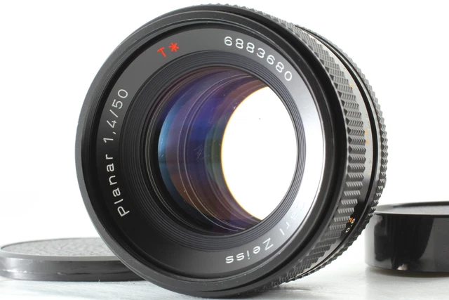 [ EXC + 5] Contax Carl Zeiss Planaren T 50mm f1.4 Mmj Objektiv C/Y Berg aus