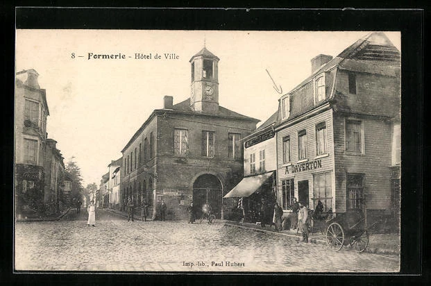 CPA Formerie, Hotel de Ville