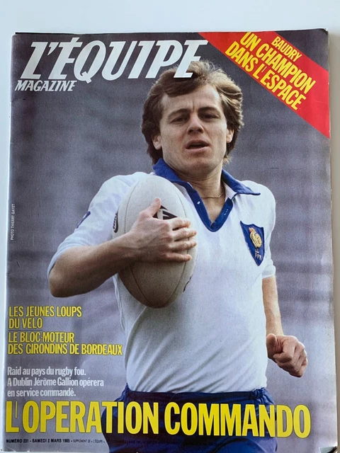 COLLECTOR L'EQUIPE MAGAZINE 06/1984 FRANCE LE ONZE DU SIECLE MICHEL