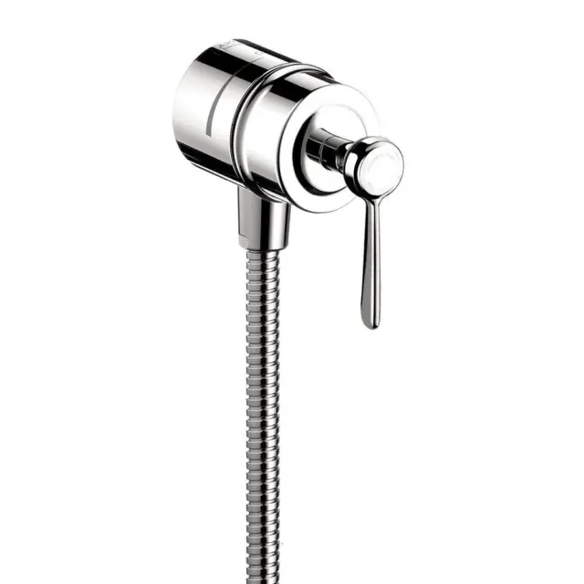 Hansgrohe Axor Montreux 1-Handle Fix Fit Wall Outlet Valve Trim Kit in Chrome