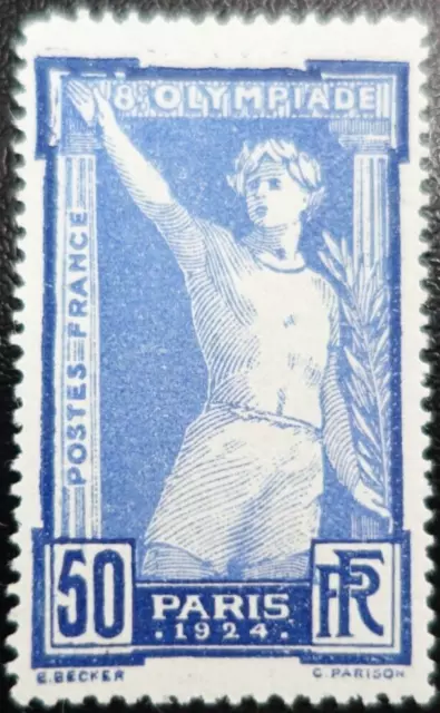 Frankreich Briefmarke Des Olympische Spiele von Paris N°186 neuer Stempel MNH (