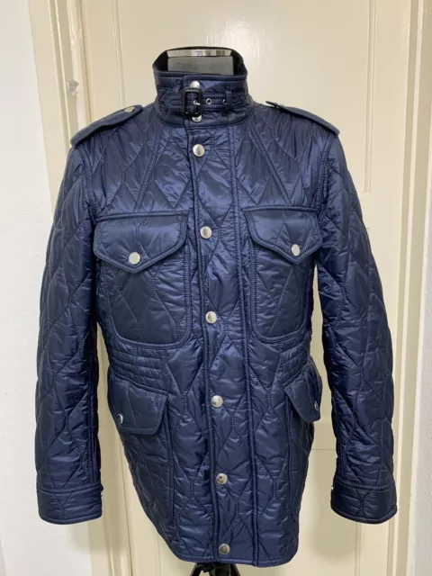 Burberry brit quilted clearance jacket mens