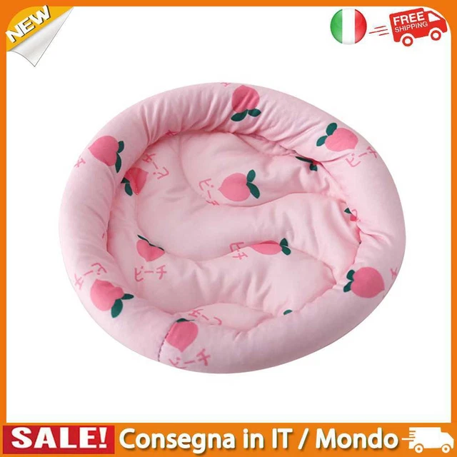 IT Pet Hamster Nest Pad Cotton Cushion Soft Warm Sleeping Bed (Pink Cherry S)