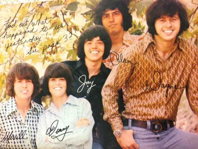 The Osmonds, Brothers, Donny Osmond, Jay Osmond, Double Full Page Vintage Pinup