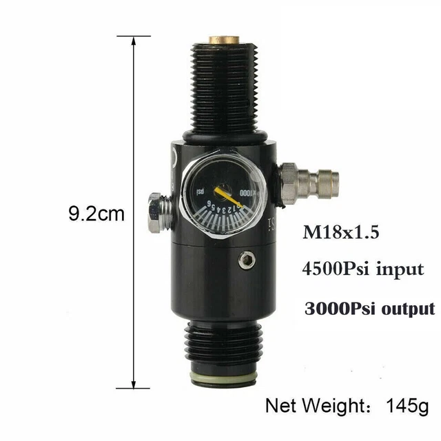 Adaptateur de Station de remplissage HPA haute pression, 300 bars/4500psi, pour plongée sous-marine  18