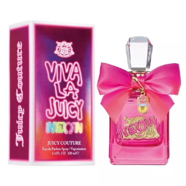 VIVA LA JUICY NEON By Juicy Couture 3.4oz/100 ml. Eau De Parfum Spray SEALED BOX