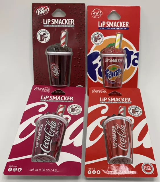 Lip Smacker Soda Flavored Cup Lip Balm Lip Gloss You Choose