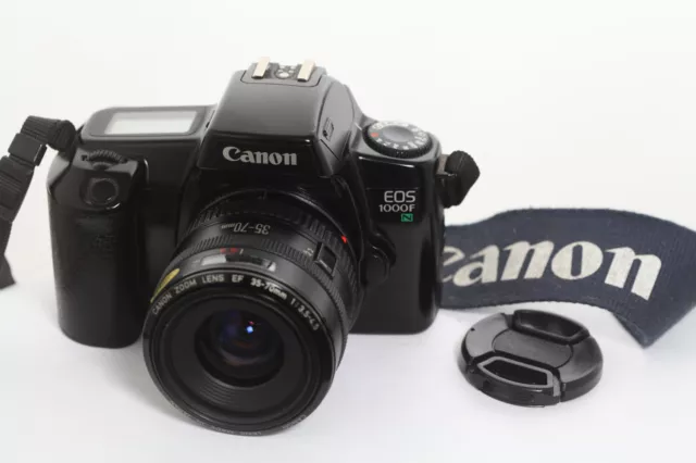 Canon Eos 1000 Fn+Objetivo 35-70Mm F/3,5-4,5 ,Cámara Slr Reflex