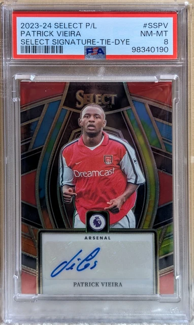 2024 Panini Select Patrick Vieira Auto