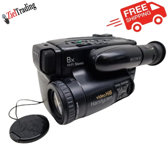 Sony CCD-TR705E || Hi8 Handycam Video Camcorder || Schwarz