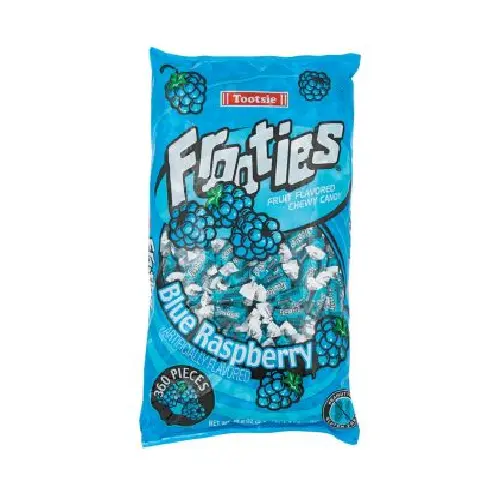 Bulk 360 Pc. Blue Raspberry Mini Tootsie Roll® Frooties® Chewy Fruit Candy