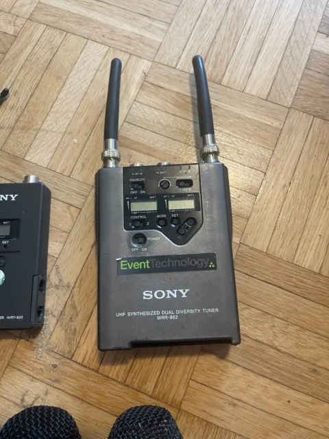 SONY WRR-862 CAMERA DUAL wireless microphone