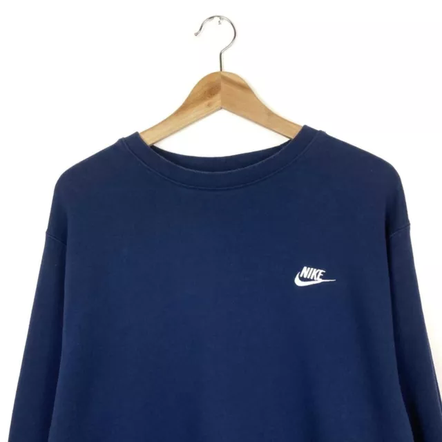 Felpa con gambero piccolo logo marino Nike - taglia uomo XL Felpa con gambero piccolo logo marino Nike - taglia uomo XL