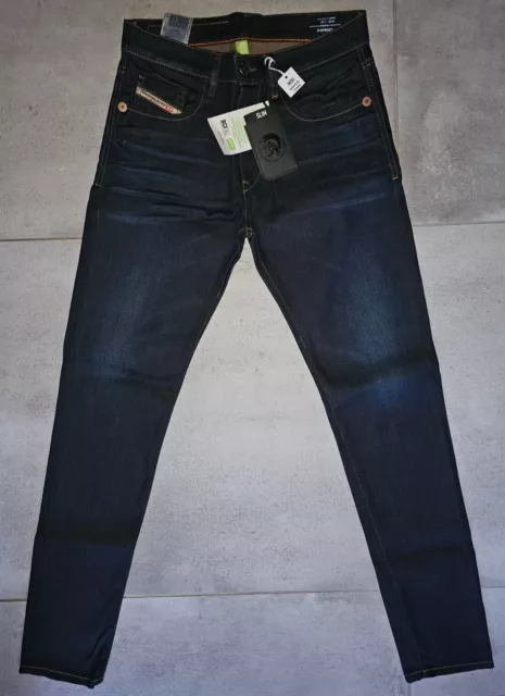 Diesel Mens D-strukt Denim Jeans Dark Blue 09A45 W30 L32