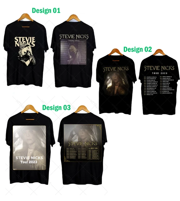 Stevie Nicks Tour 2023 Shirt Fleetwood Mac Band Double Sides Classic T-Shirt