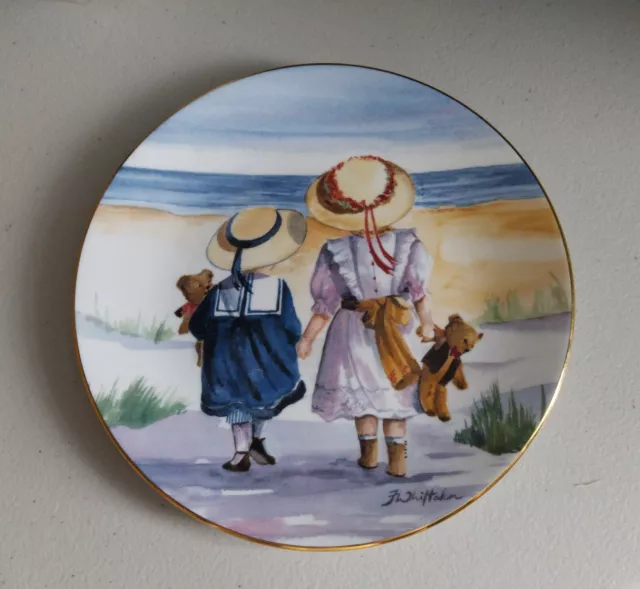 Royal Worcester Plate - PATH TO THE SEA