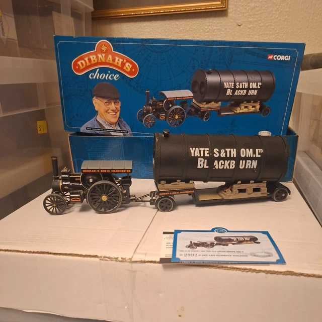 Five Corgi Vintage Glory of Steam vehicles, comprising a No. 80105