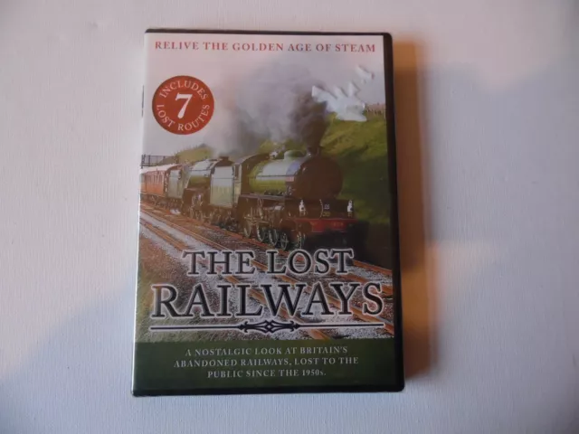 The Lost Railways - Golden Age of Steam - Abandon Railways - DVD - New & Sealed.