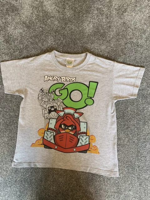 Angry Birds Boys T Shirt Age 6-7