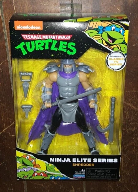 TMNT Ninja Elite Series: SHREDDER 6" Figure *Inspired by Classic TV Series*