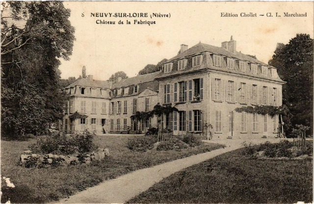 CPA AK NEUVY-sur-LOIRE - Chateau de la Fabrique (457215)