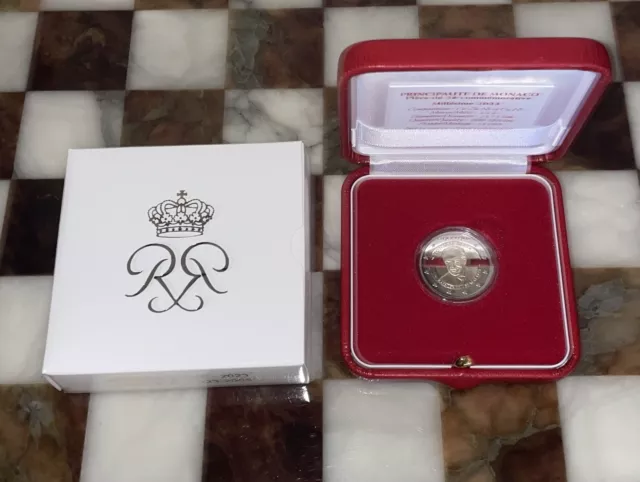 2 euro Monaco 2023 - 100° anniversario della nascita del Principe Ranieri III Pr