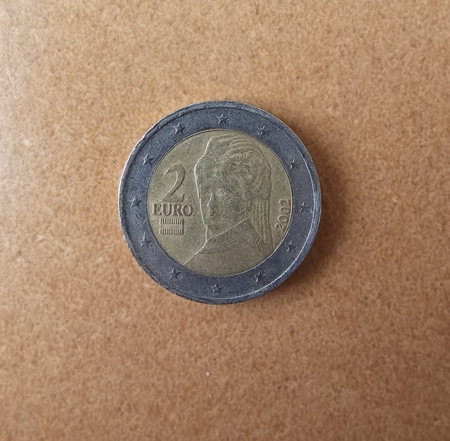 PIECE RARE 2 Euro 2002 Bertha von Suttner Autriche EUR 900,00 - FR