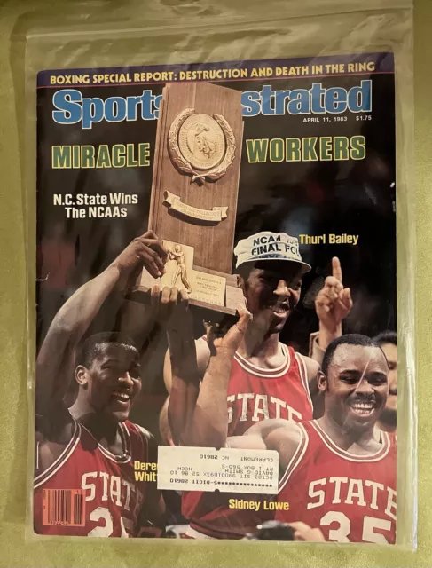 Sports Illustrated-NC State-NCAA Champions Issues (2)1974 and 1983