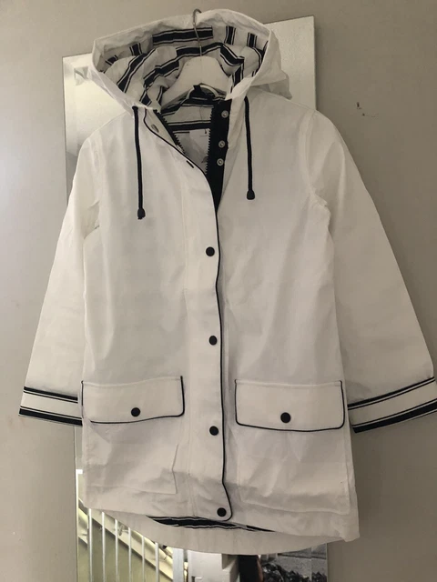 Topshop hooded deals rain mac