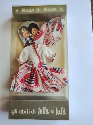 70 Furga Furga GLI ABITI PER LE MINIFURGA Lella Lulu cod 3131  MIB anni 60 