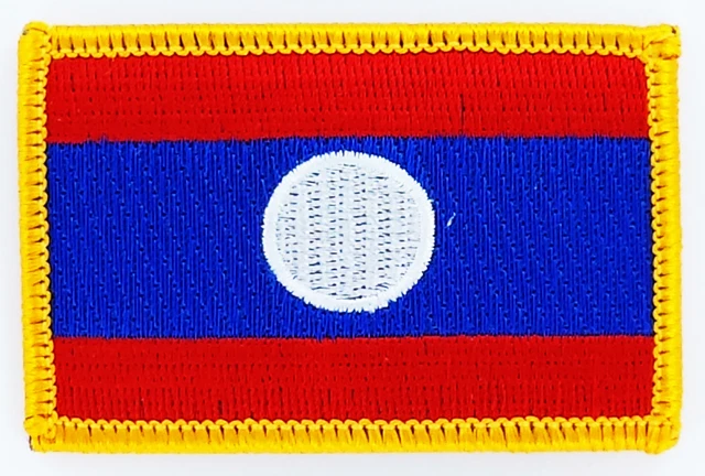 Patch Brodé Drapeau Guatemala - Écusson Thermocollant 7x4.5cm Pour Sac, T-shirt Ou Casquette