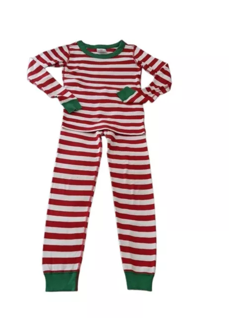 HANNA ANDERSSON LONG John Red Stripe Pajama Set 100% Organic Cotton ...