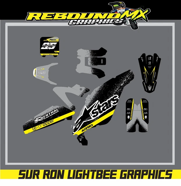 Sur-Ron Light Bee Graphics Kit Mxp Graphics Custom Decal Kit For Sur ...