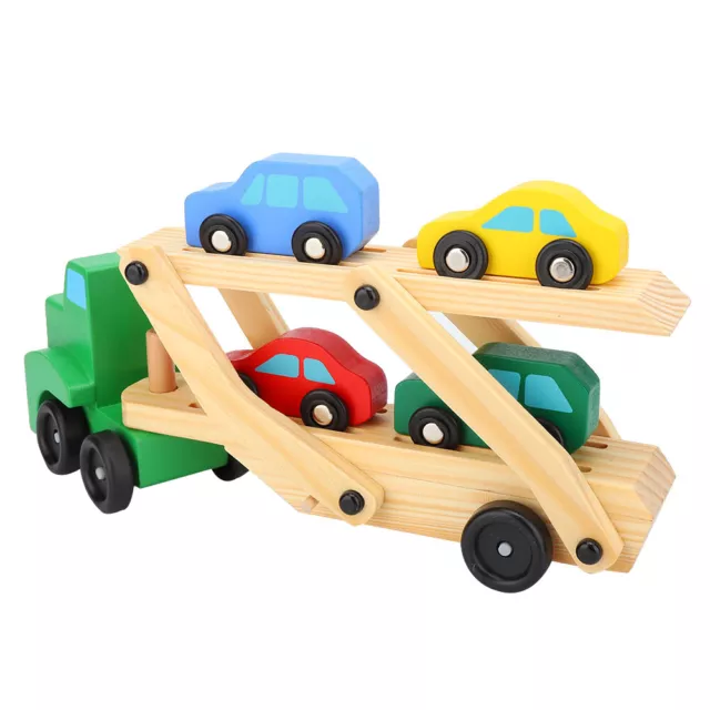 Wooden handmade Fiat 125p Car toy for kids moveable wheels very strong wood