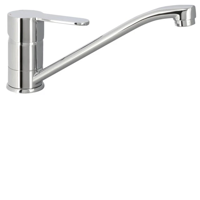 Rubinetto Miscelatori Lavello Bryce Cromato Cartuccia Ceramica 40MM Base 54MM