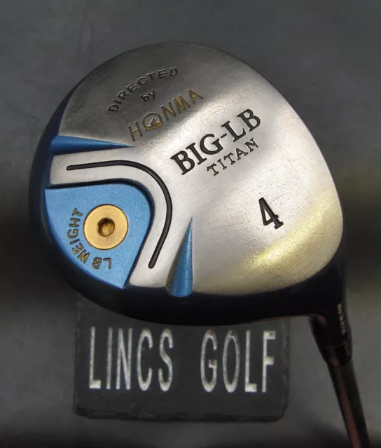Honma Big LB 4 Wood Stiff Graphite Shaft Susas Grip Honma Big LB 4 Wood Stiff Graphite Shaft Susas Grip
