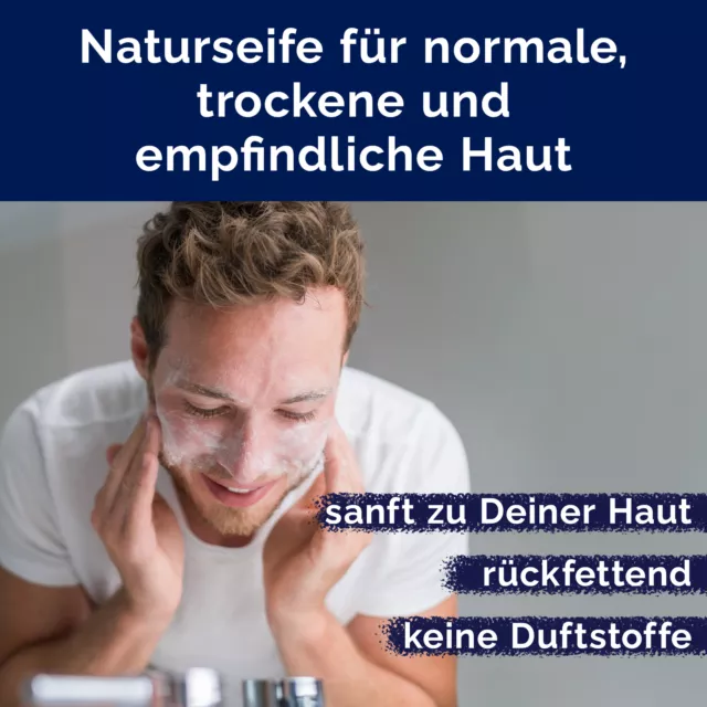 Seife Duschseife Naturseife 10 Stück pur Natur Naturkosmetik Oliven vegan 3