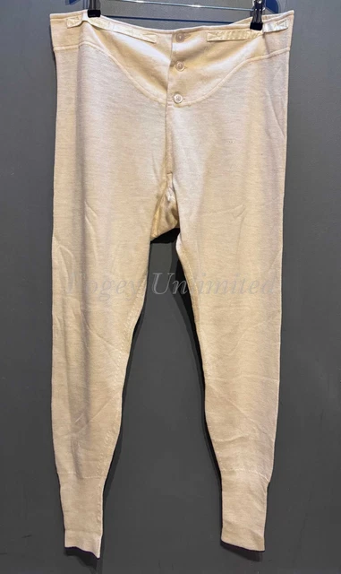 TRADITIONAL LONG JOHNS with Yoke/button front and Brace Tapes