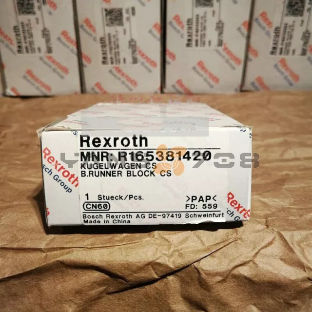 Qty:1 Nuovo cuscinetto a sfera Rexroth R165381420